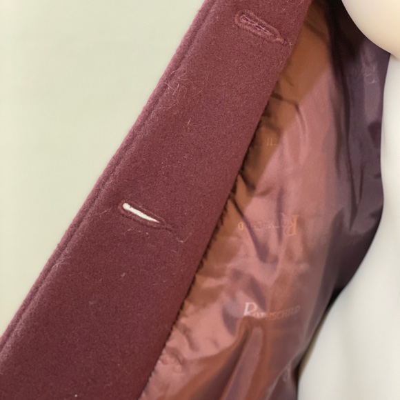 Vintage Rothschild Burgundy Coat with Bows. Dry Cleaned. - Picture 11 of 15